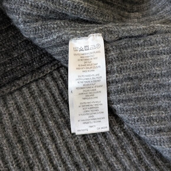 Gray wool blend sweater by French Connection - Picture 6 of 8